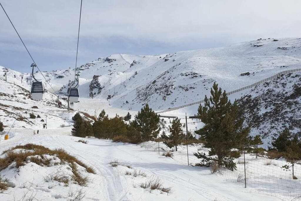 Apartamento En Ed Monte Oiz Sierra Nevada Bagian luar foto